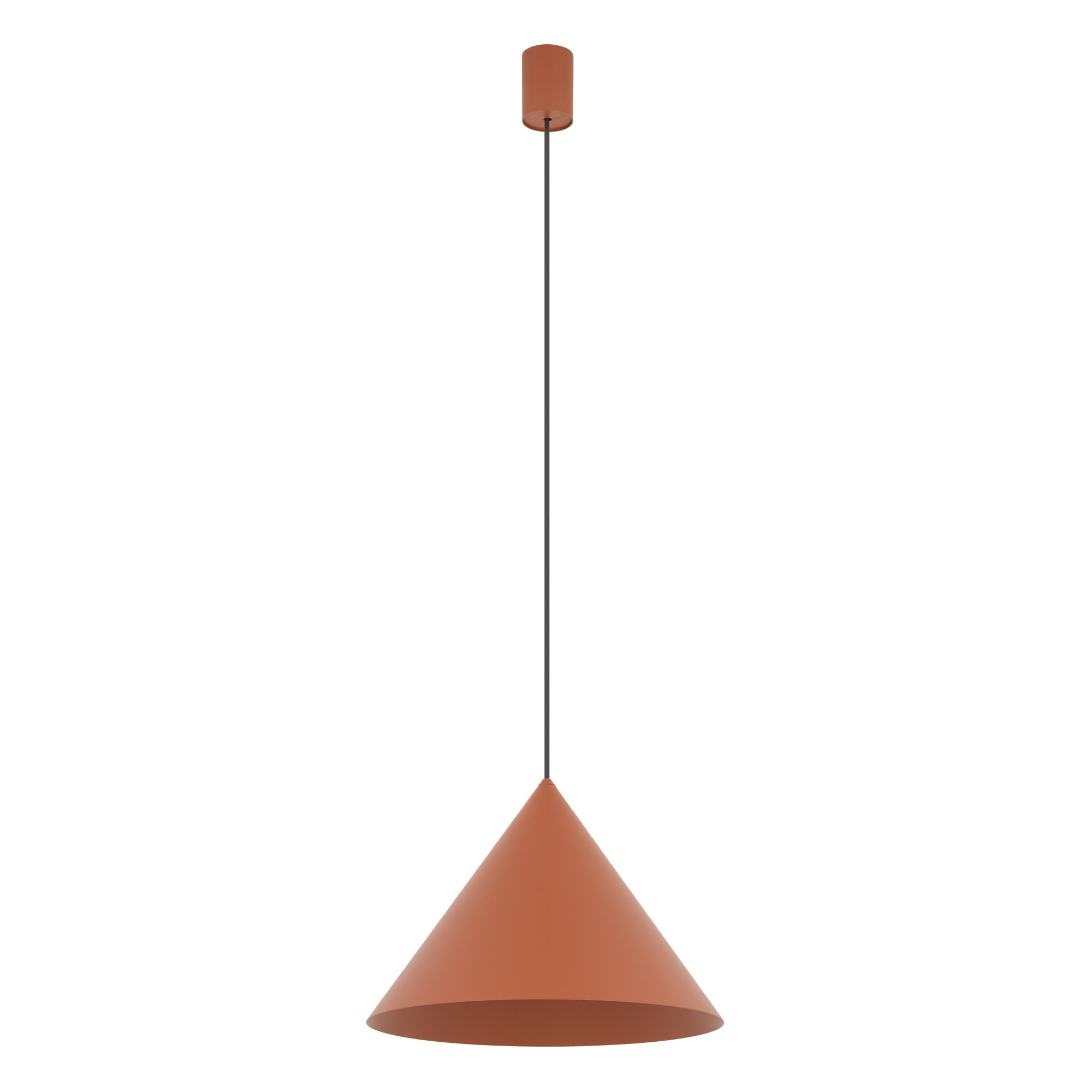 Nowodvorski Lampa wisząca ZENITH M 20W only LED 50/60Hz - Stal lakierowana - Terracotta