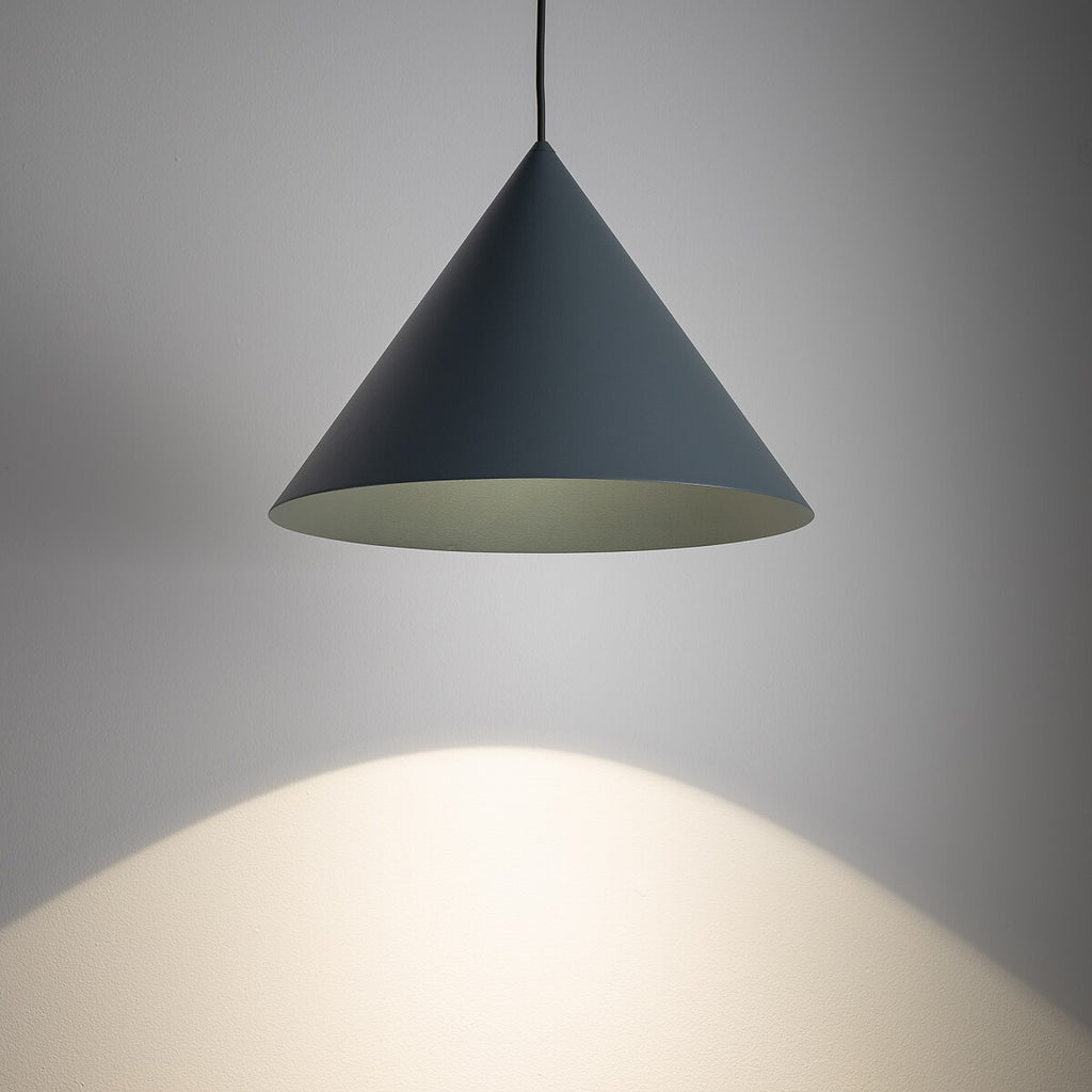 Nowodvorski Lampa wisząca ZENITH M 20W only LED 50/60Hz - Stal lakierowana - Umbra blue 11487