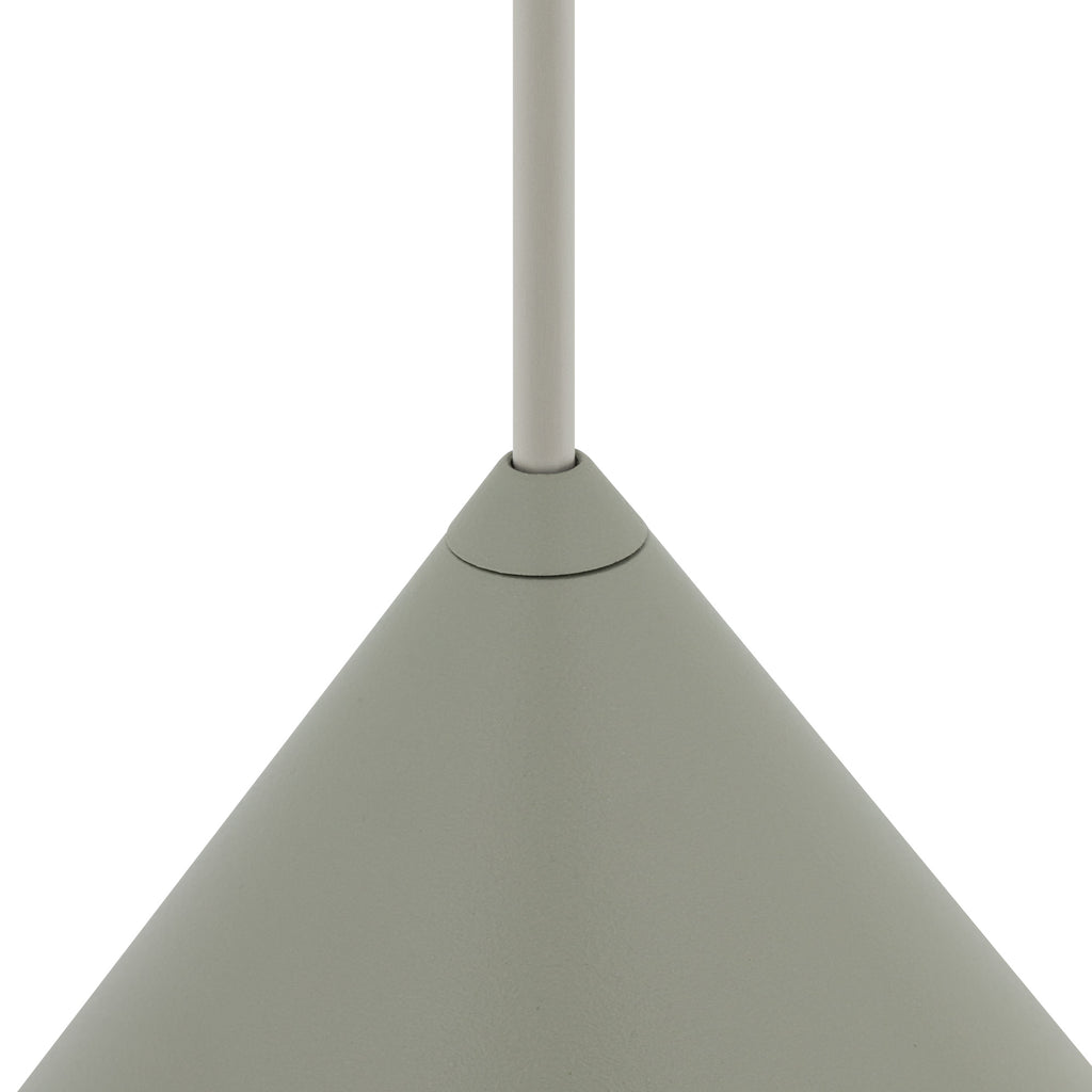 Nowodvorski Lampa wisząca ZENITH S 20W only LED 50/60Hz - Stal lakierowana - Sage green