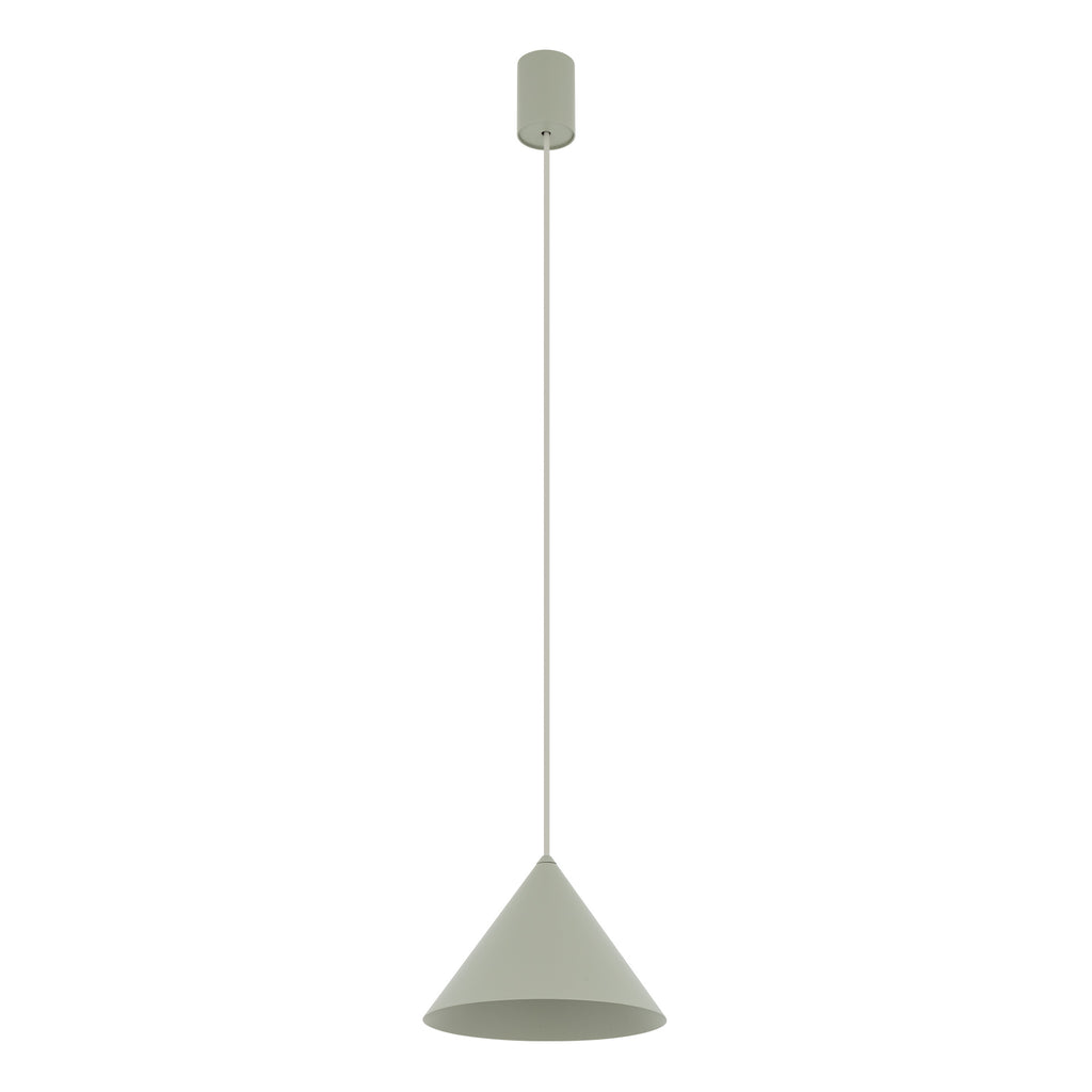Nowodvorski Lampa wisząca ZENITH S 20W only LED 50/60Hz - Stal lakierowana - Sage green