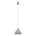 Nowodvorski Lampa wisząca ZENITH S 20W only LED 50/60Hz - Stal lakierowana - Sage green 11488