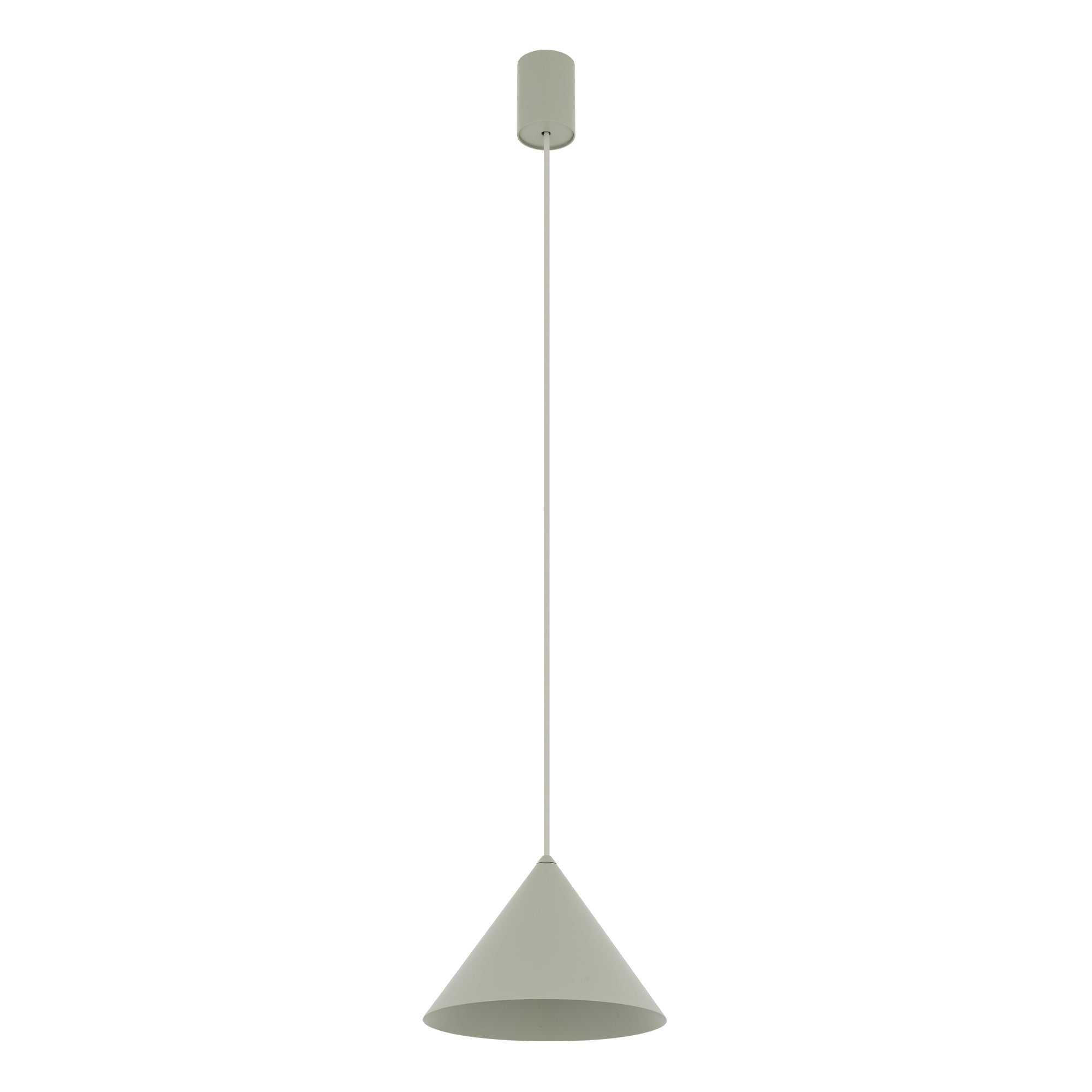 Nowodvorski Lampa wisząca ZENITH S 20W only LED 50/60Hz - Stal lakierowana - Sage green