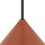 Nowodvorski Lampa wisząca ZENITH S 20W only LED 50/60Hz - Stal lakierowana - Terracotta