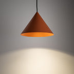 Nowodvorski Lampa wisząca ZENITH S 20W only LED 50/60Hz - Stal lakierowana - Terracotta 11490