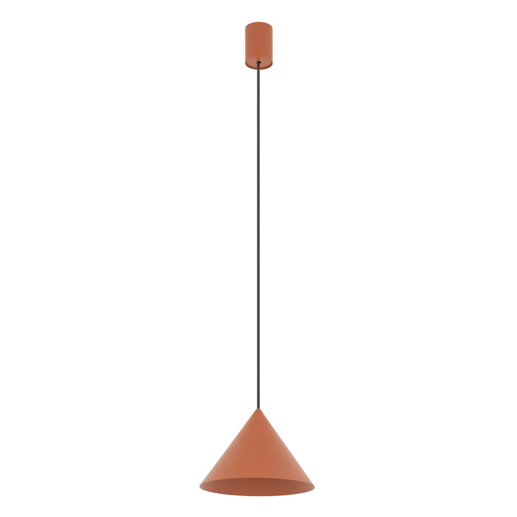 Nowodvorski Lampa wisząca ZENITH S 20W only LED 50/60Hz - Stal lakierowana - Terracotta