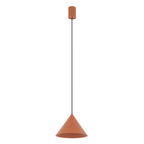 Nowodvorski Lampa wisząca ZENITH S 20W only LED 50/60Hz - Stal lakierowana - Terracotta