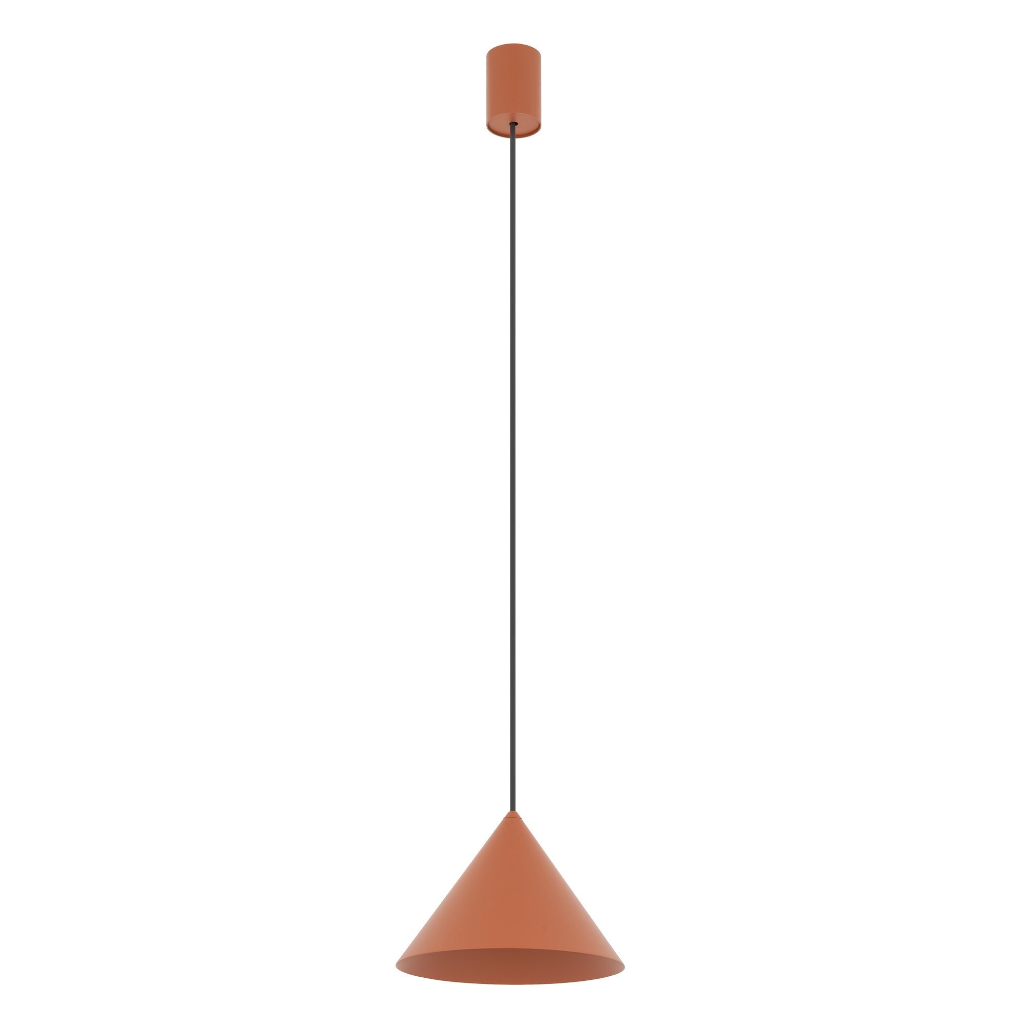 Nowodvorski Lampa wisząca ZENITH S 20W only LED 50/60Hz - Stal lakierowana - Terracotta