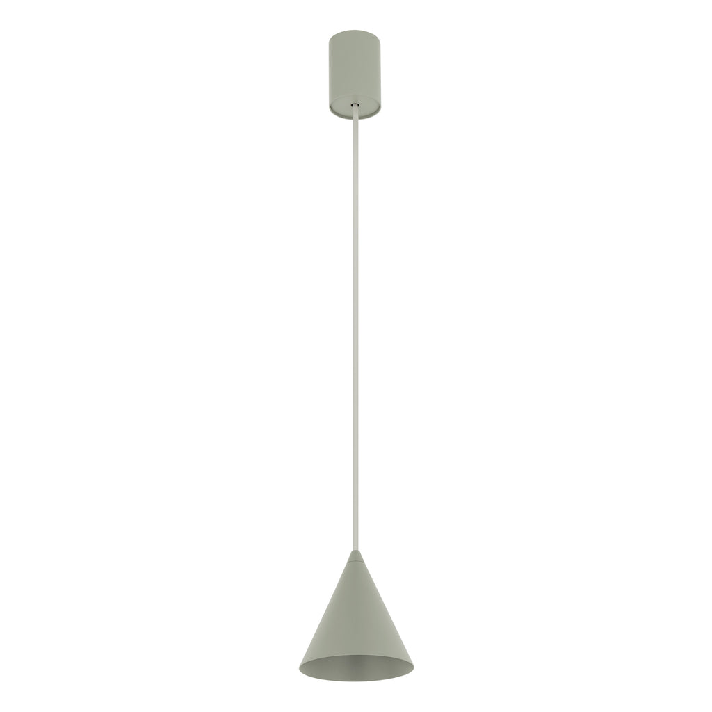 Nowodvorski Lampa wisząca ZENITH XS 10W only LED 50/60Hz - Stal lakierowana - Sage green