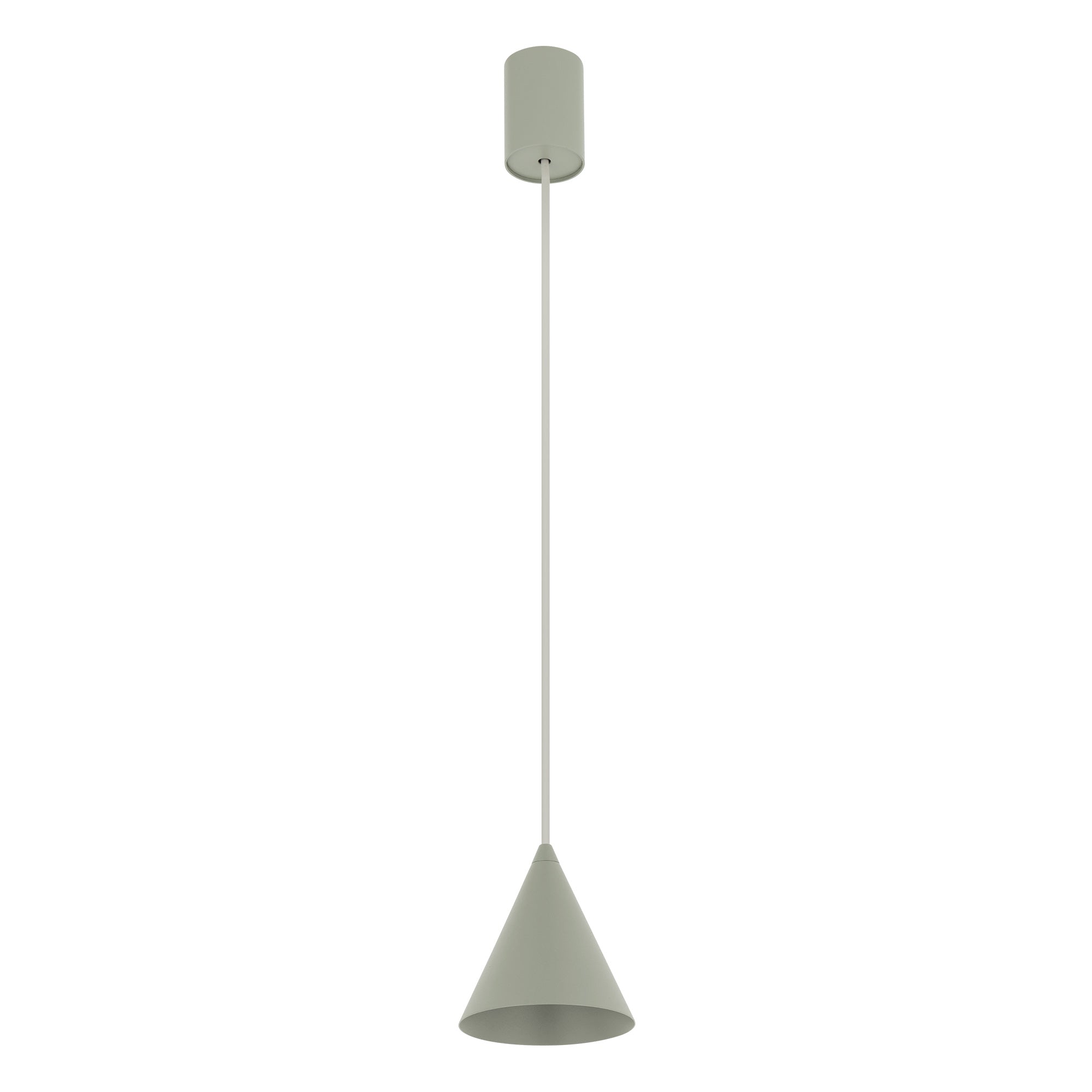 Nowodvorski Lampa wisząca ZENITH XS 10W only LED 50/60Hz - Stal lakierowana - Sage green