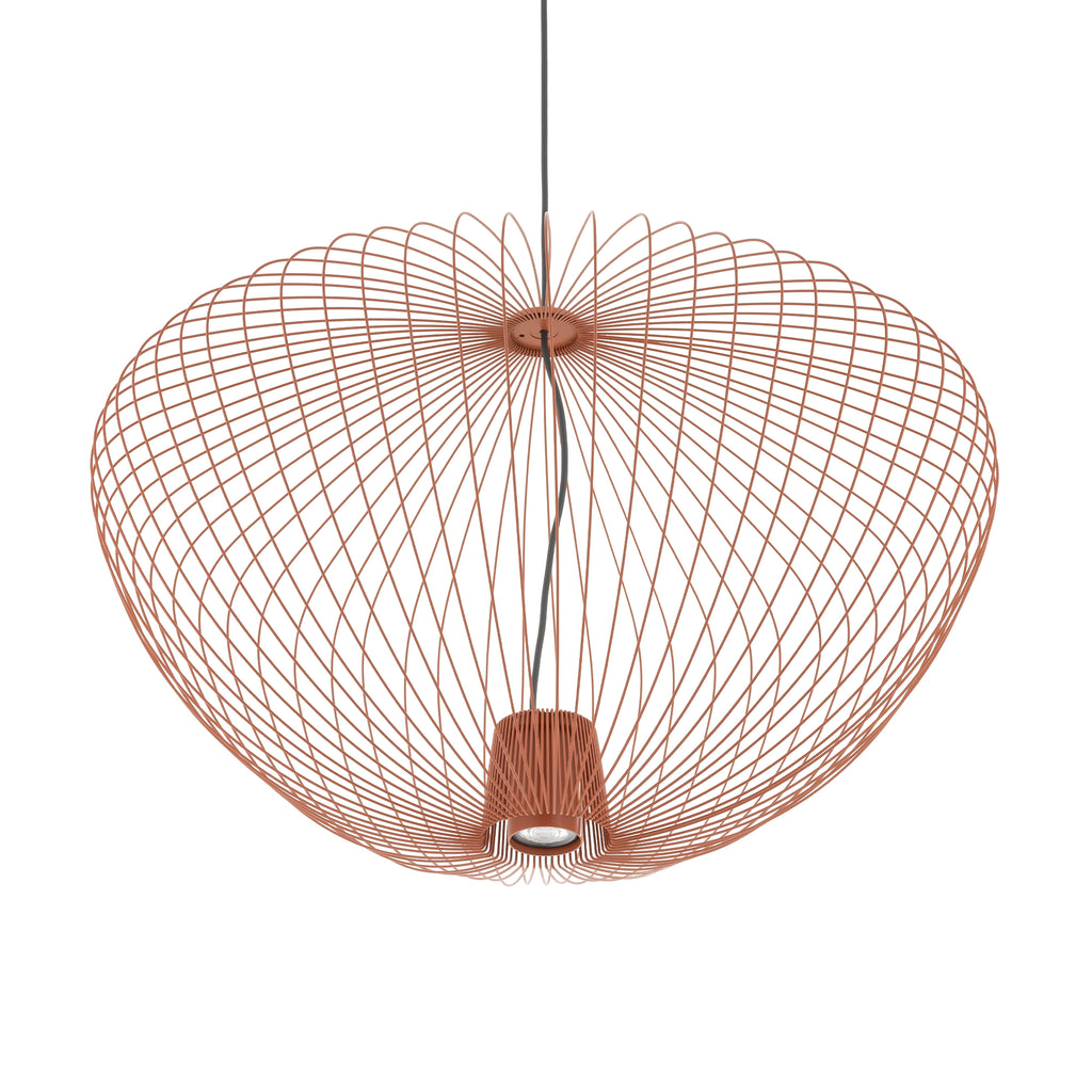 Nowodvorski Lampa wisząca PUMPKIN L 10W only LED 50/60Hz - Stal lakierowana - Terracotta