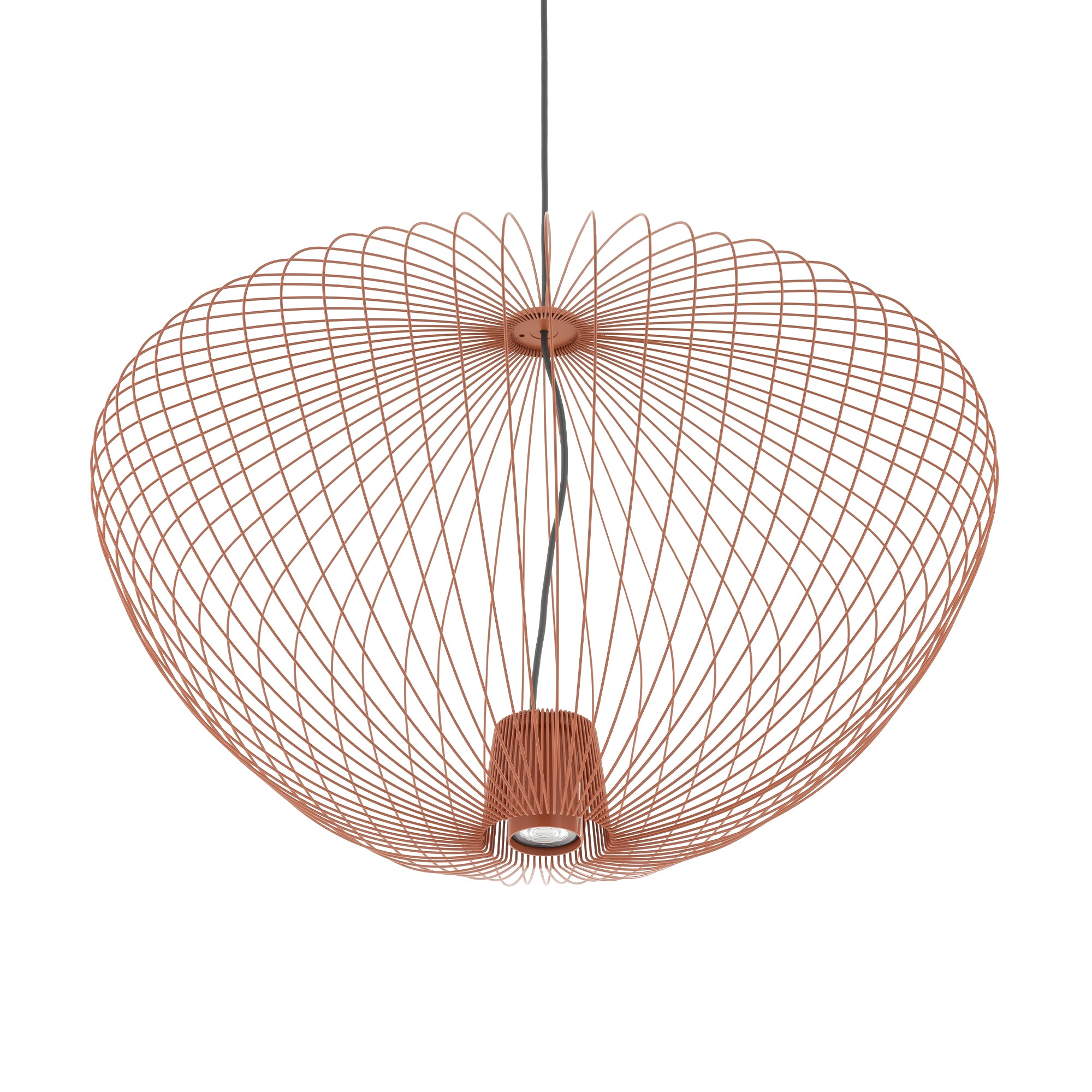Nowodvorski Lampa wisząca PUMPKIN L 10W only LED 50/60Hz - Stal lakierowana - Terracotta