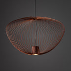 Nowodvorski Lampa wisząca PUMPKIN L 10W only LED 50/60Hz - Stal lakierowana - Terracotta 11494