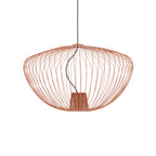Nowodvorski Lampa wisząca PUMPKIN M 10W only LED 50/60Hz - Stal lakierowana - Terracotta