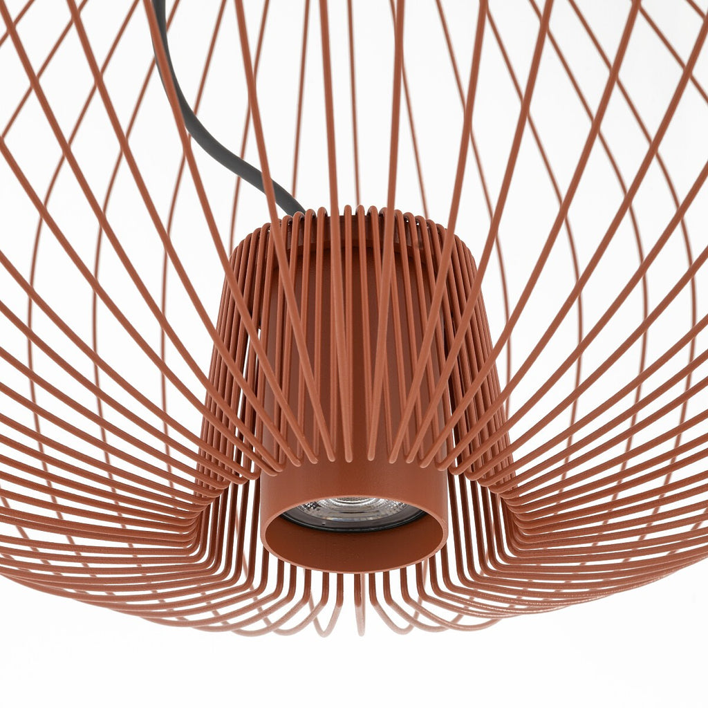 Nowodvorski Lampa wisząca PUMPKIN M 10W only LED 50/60Hz - Stal lakierowana - Terracotta 11495