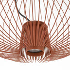 Nowodvorski Lampa wisząca PUMPKIN M 10W only LED 50/60Hz - Stal lakierowana - Terracotta 11495