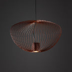 Nowodvorski Lampa wisząca PUMPKIN M 10W only LED 50/60Hz - Stal lakierowana - Terracotta 11495
