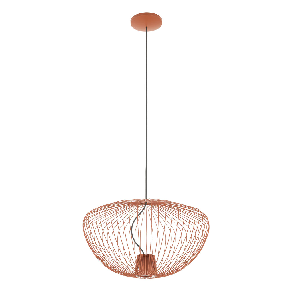 Nowodvorski Lampa wisząca PUMPKIN M 10W only LED 50/60Hz - Stal lakierowana - Terracotta