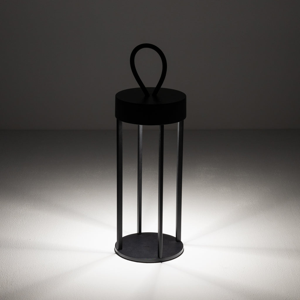 Nowodvorski Lampa przenośna NALA LED 4W 5 IP54 - Aluminium lakierowane - Czarny 11536