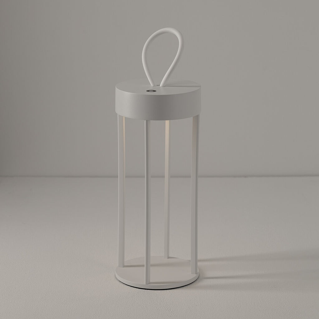Nowodvorski Lampa przenośna NALA LED 4W 5 IP54 - Aluminium lakierowane - Biały 11537
