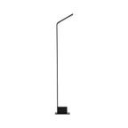 Nowodvorski Lampa stojąca SLIM LED 7W 220-230 50/60 IP54 - Aluminium lakierowane - Czarny 11540