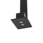Nowodvorski Lampa stojąca SLIM LED 7W 220-230 50/60 IP54 - Aluminium lakierowane - Czarny 11540