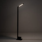 Nowodvorski Lampa stojąca SLIM LED 7W 220-230 50/60 IP54 - Aluminium lakierowane - Czarny 11540