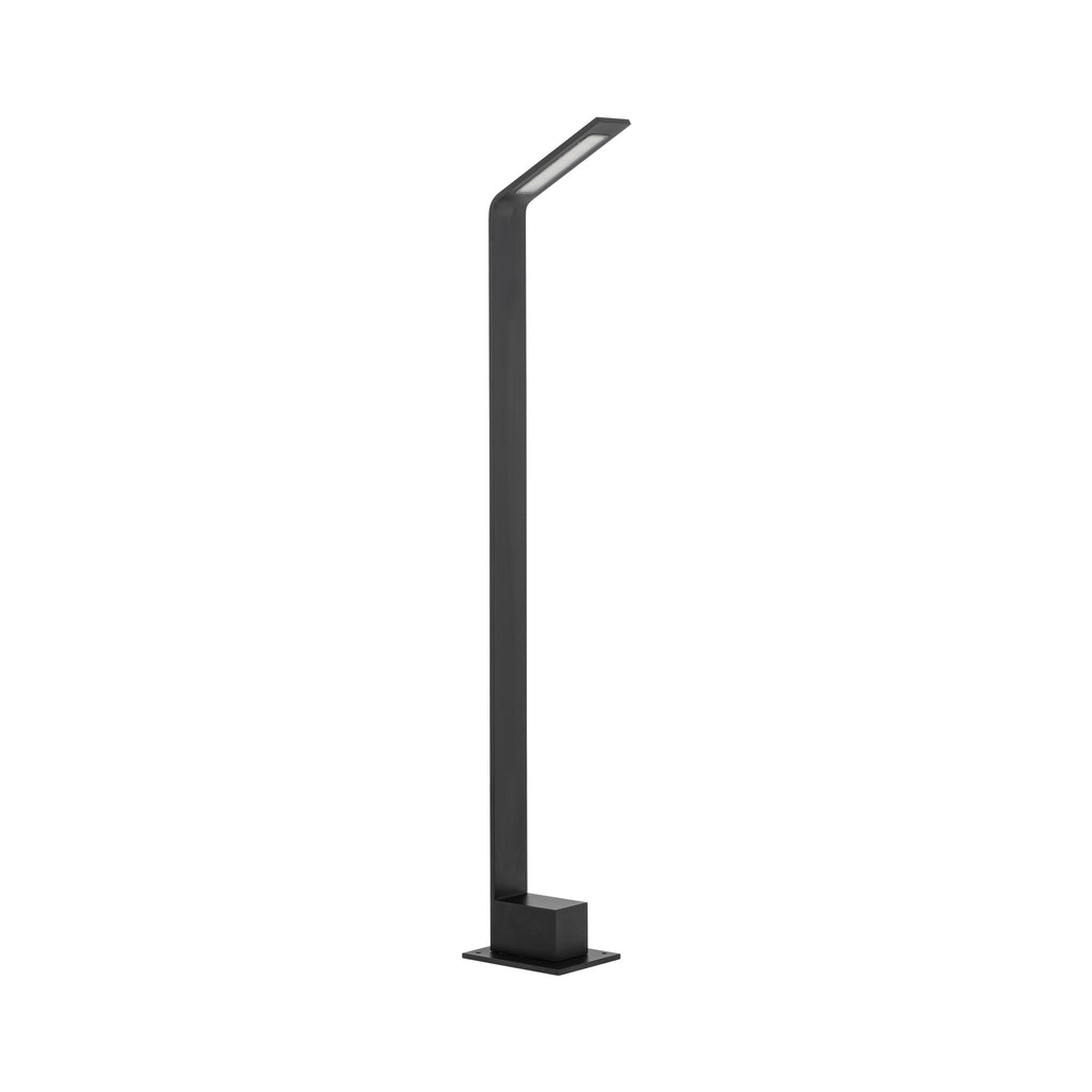 Nowodvorski Lampa stojąca SLIM LED 7W 220-230 50/60 IP54 - Aluminium lakierowane - Czarny 11540