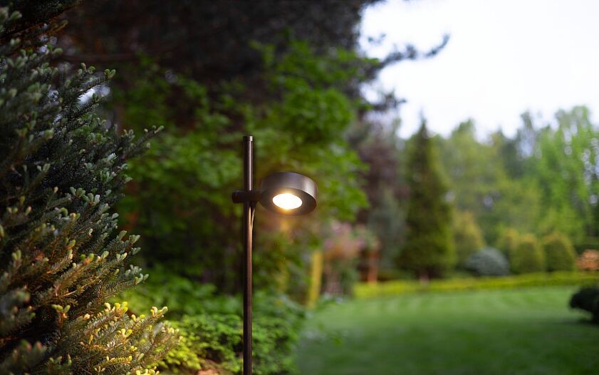 Nowodvorski Lampa gruntowa TESSA LED 7W 220-230 50/60 IP54 - Aluminium lakierowane - Czarny 11541