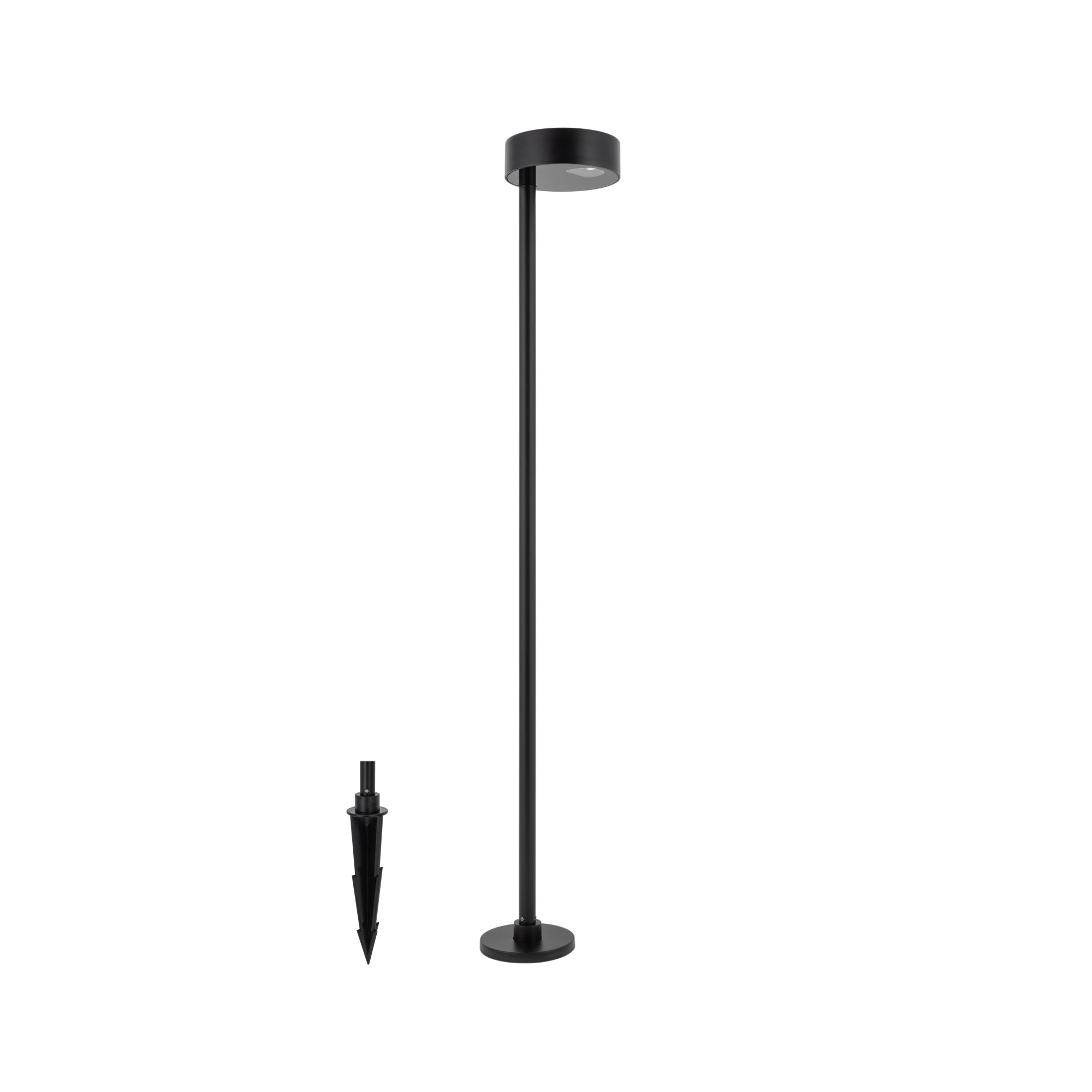Nowodvorski Lampa gruntowa RUBY LED 7W 220-230 50/60 IP54 - Aluminium lakierowane - Czarny 11542
