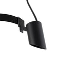 Nowodvorski Lampa ścienna natynkowa RUMI LED 7W 24 IP54 - Aluminium lakierowane - Czarny 11543