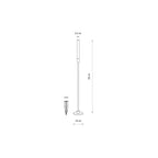 Nowodvorski Lampa gruntowa ZOLA LED 3W 24 IP54 - Aluminium lakierowane - Czarny 11544