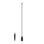 Nowodvorski Lampa gruntowa ZURI LED 12W 220-230 50/60 IP54 - Aluminium lakierowane - Czarny 11547