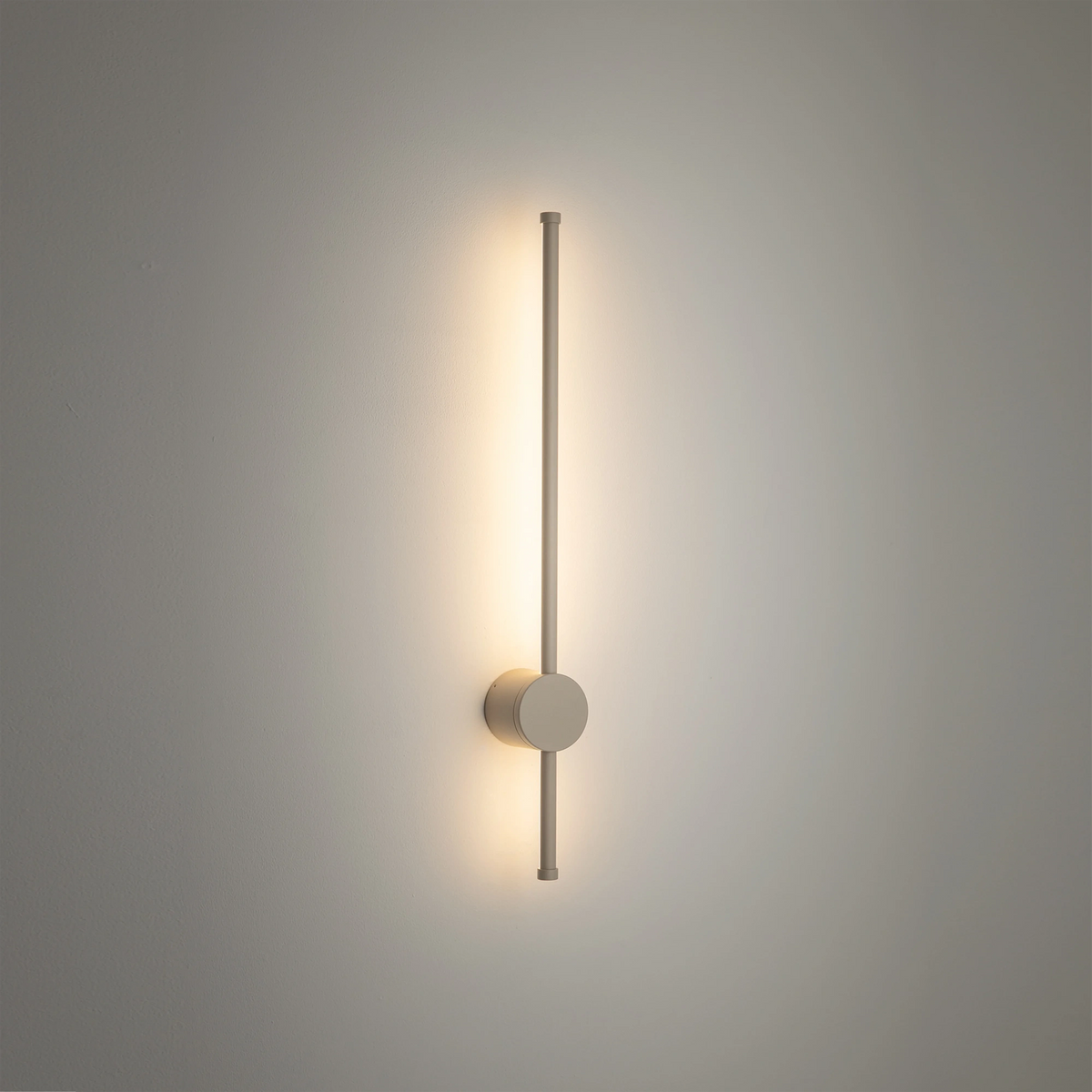 Nowodvorski Lampa ścienna natynkowa ORLA LED S 12W 220-230 50/60 IP54 - Aluminium lakierowane 11551 - lampa włączona
