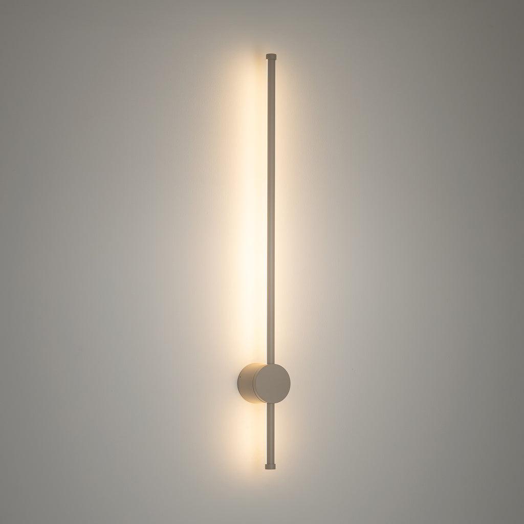 Nowodvorski Lampa ścienna natynkowa ORLA LED M 20W 220-230 50/60 IP54 - Aluminium lakierowane - Beżowy 11552