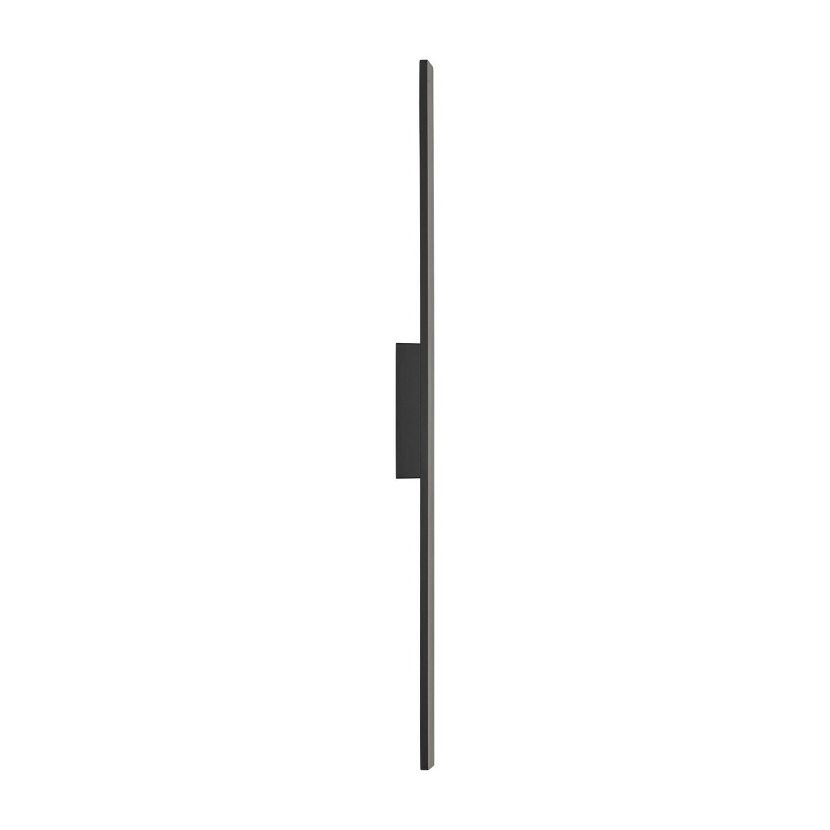 Nowodvorski Lampa ścienna natynkowa DEMI LED M 18W 220-230 50/60 IP54 - Aluminium lakierowane - Czarny 11555