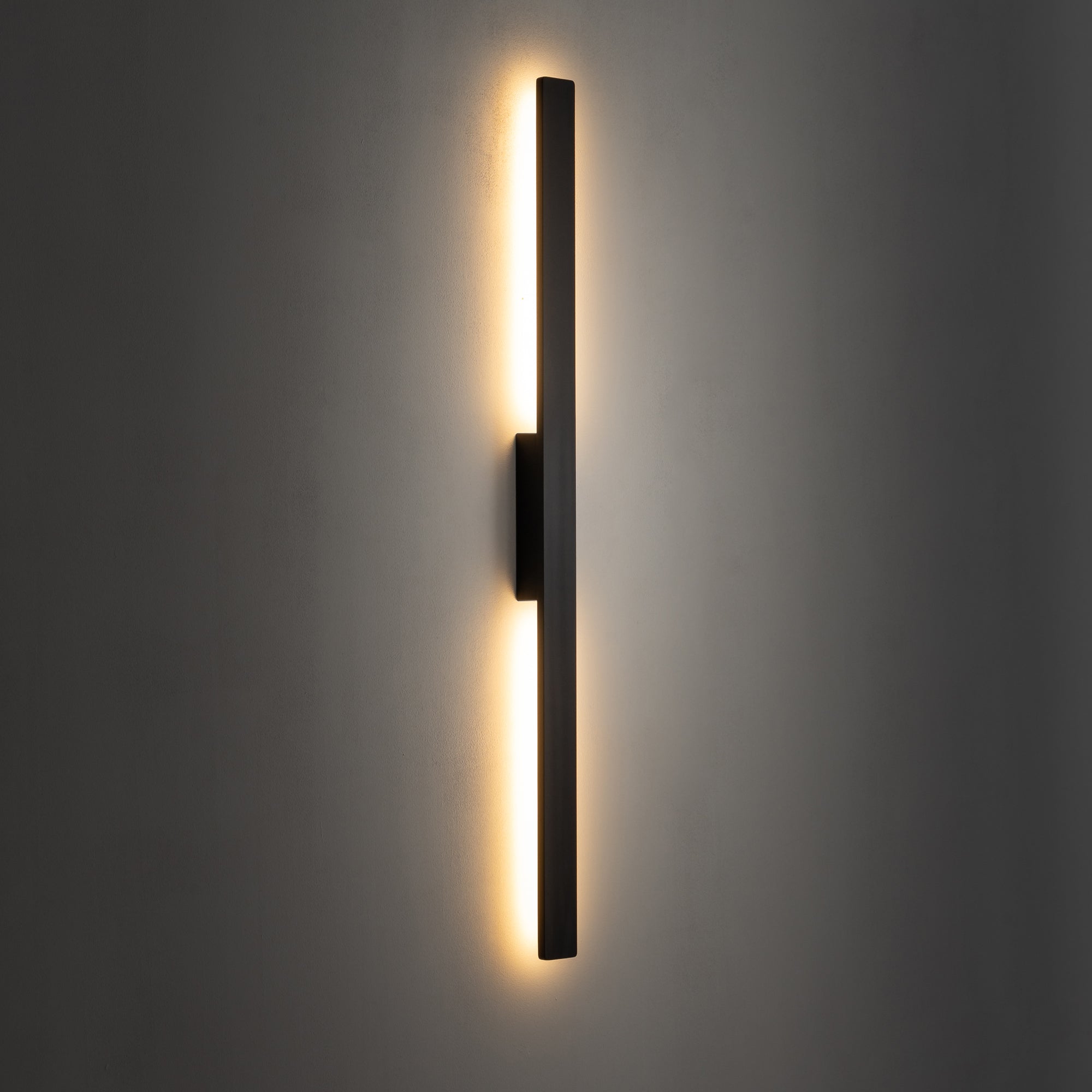 Nowodvorski Lampa ścienna natynkowa DEMI LED M 18W 220-230 50/60 IP54 - Aluminium lakierowane - Czarny 11555