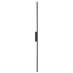 Nowodvorski Lampa ścienna natynkowa DEMI LED L 24W 220-230 50/60 IP54 - Aluminium lakierowane - Czarny 11558