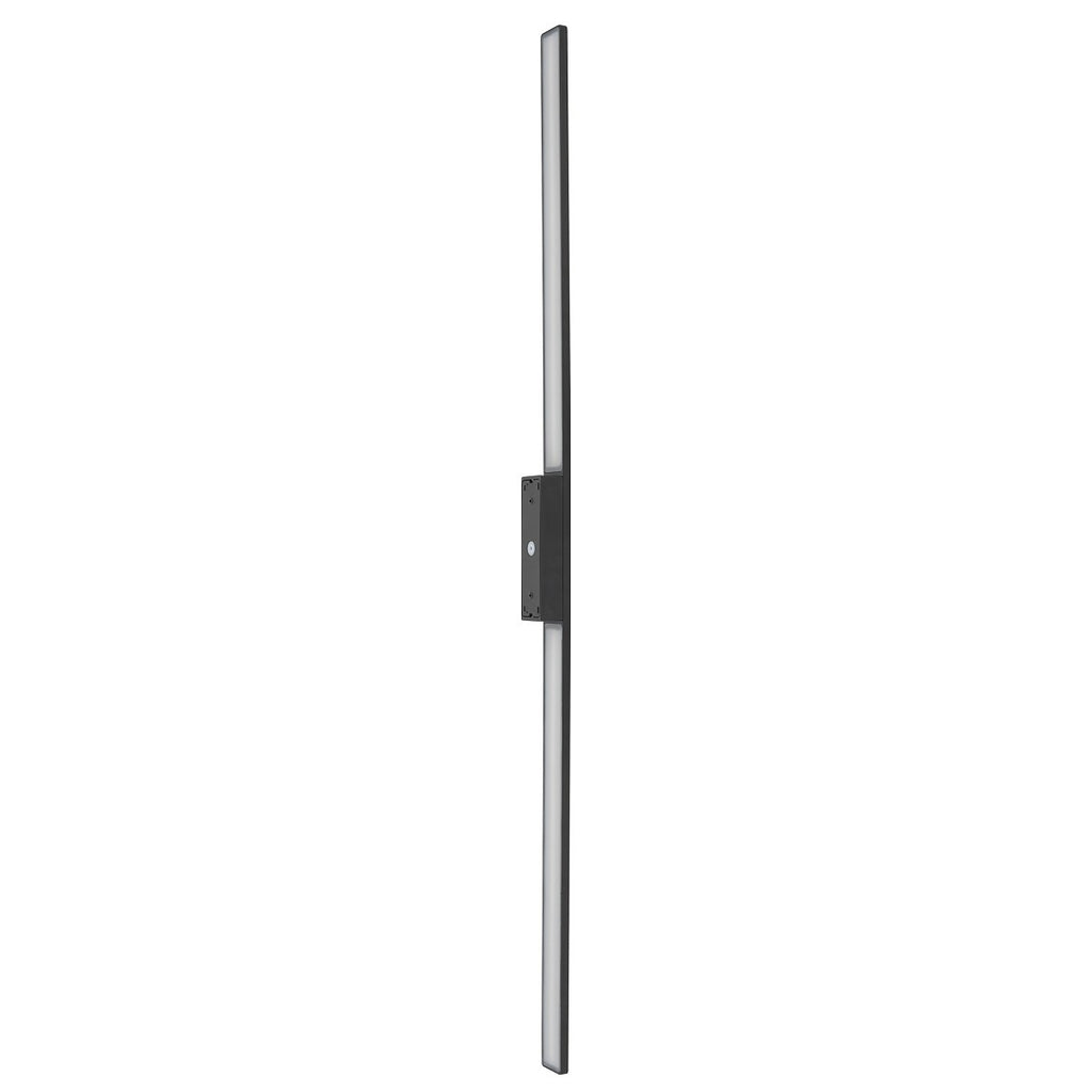 Nowodvorski Lampa ścienna natynkowa DEMI LED L 24W 220-230 50/60 IP54 - Aluminium lakierowane - Czarny 11558