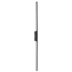 Nowodvorski Lampa ścienna natynkowa DEMI LED L 24W 220-230 50/60 IP54 - Aluminium lakierowane - Czarny 11558