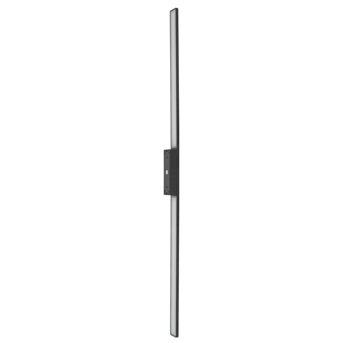 Nowodvorski Lampa ścienna natynkowa DEMI LED L 24W 220-230 50/60 IP54 - Aluminium lakierowane - Czarny 11558