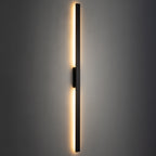 Nowodvorski Lampa ścienna natynkowa DEMI LED L 24W 220-230 50/60 IP54 - Aluminium lakierowane - Czarny 11558