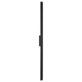 Nowodvorski Lampa ścienna natynkowa DEMI LED L 24W 220-230 50/60 IP54 - Aluminium lakierowane - Czarny 11558