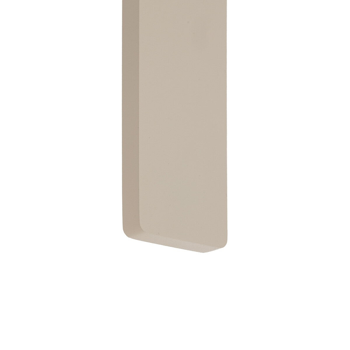 Nowodvorski Lampa ścienna natynkowa DEMI LED L 24W 220-230 50/60 IP54 - Aluminium lakierowane - Beżowy 11560