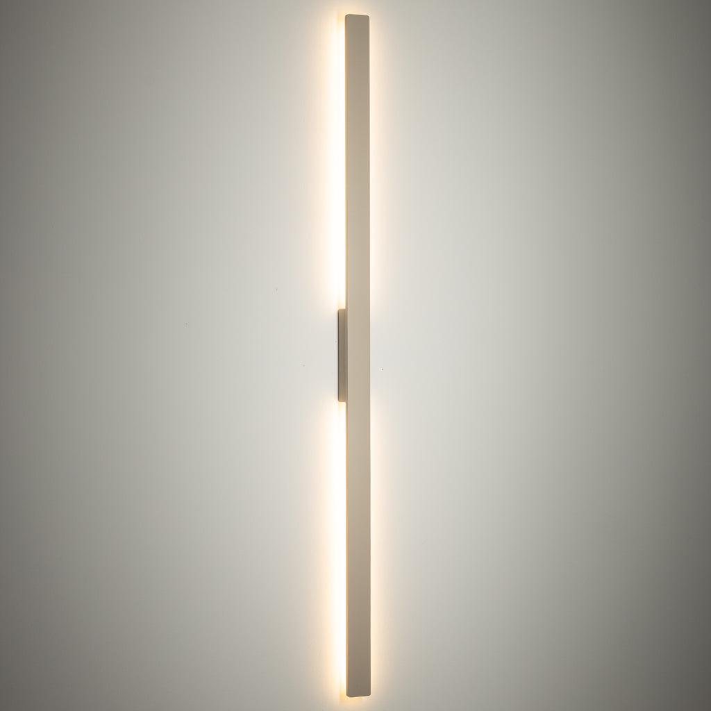 Nowodvorski Lampa ścienna natynkowa DEMI LED L 24W 220-230 50/60 IP54 - Aluminium lakierowane - Beżowy 11560