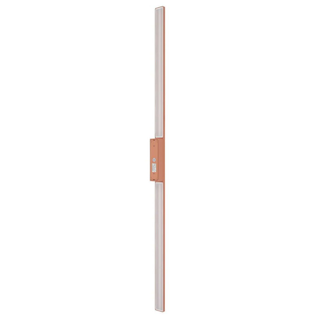Nowodvorski Lampa ścienna natynkowa DEMI LED L 24W 220-230 50/60 IP54 - Aluminium lakierowane - Terakota 11561