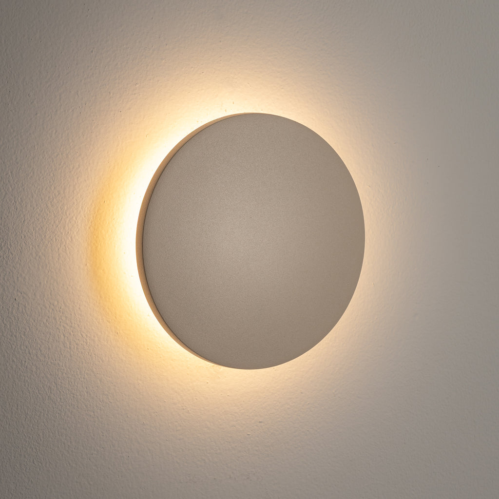Nowodvorski Lampa ścienna natynkowa ARIA LED S 6W 220-230 50/60 IP54 - Aluminium lakierowane - Beżowy 11563