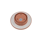 Nowodvorski Lampa ścienna natynkowa ARIA LED S 6W 220-230 50/60 IP54 - Aluminium lakierowane - Terakota 11564