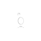 Nowodvorski Lampa ścienna natynkowa ARIA LED S 6W 220-230 50/60 IP54 - Aluminium lakierowane - Terakota 11564