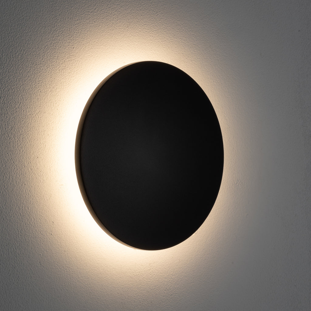 Nowodvorski Lampa ścienna natynkowa ARIA LED M 9W 220-230 50/60 IP54 - Aluminium lakierowane - Czarny 11565