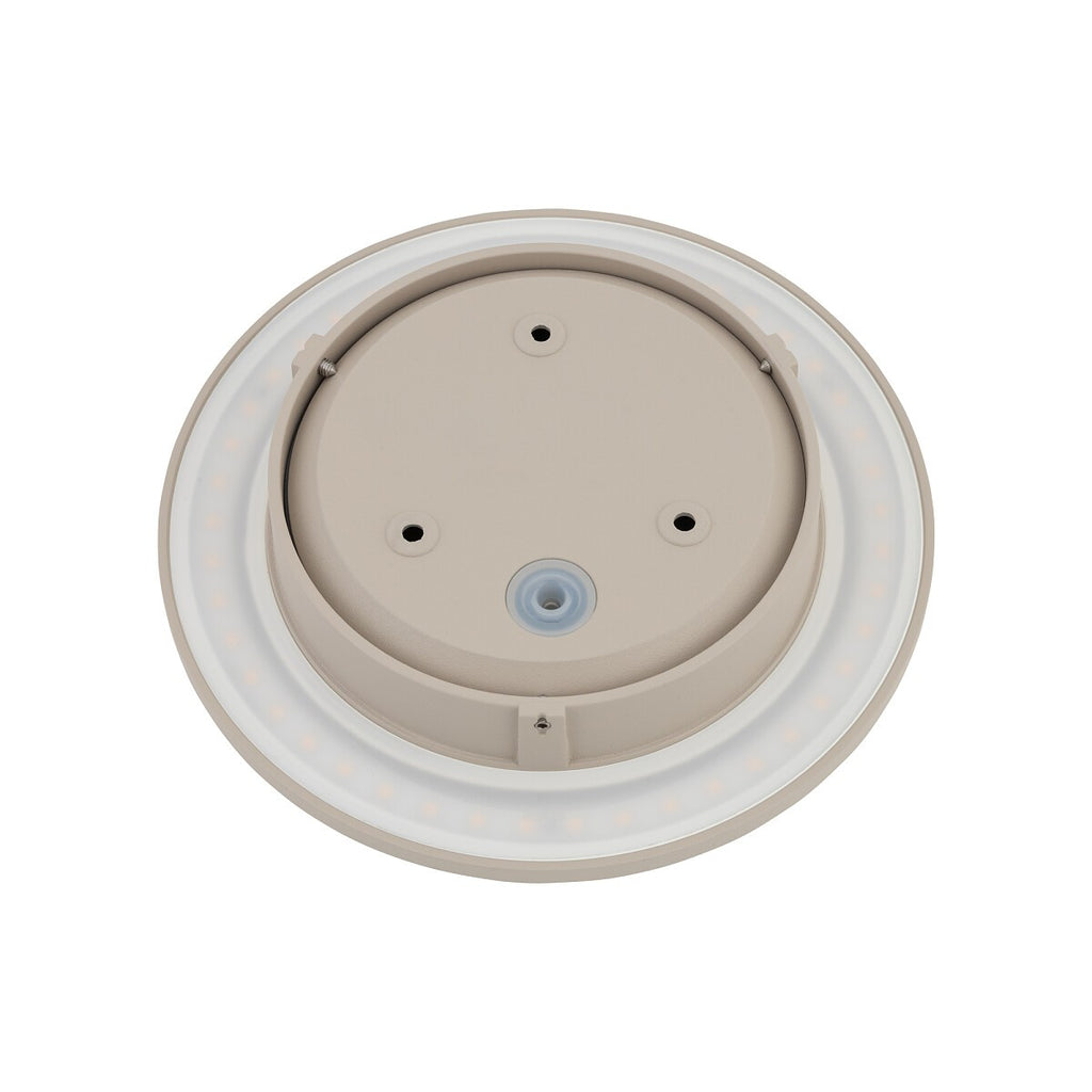 Nowodvorski Lampa ścienna natynkowa ARIA LED M 9W 220-230 50/60 IP54 - Aluminium lakierowane - Beżowy 11566